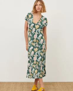 Femme Comptoir des Cotonniers Robe Longue Fluide