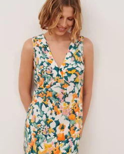 Femme Comptoir des Cotonniers Robe Longue Fluide