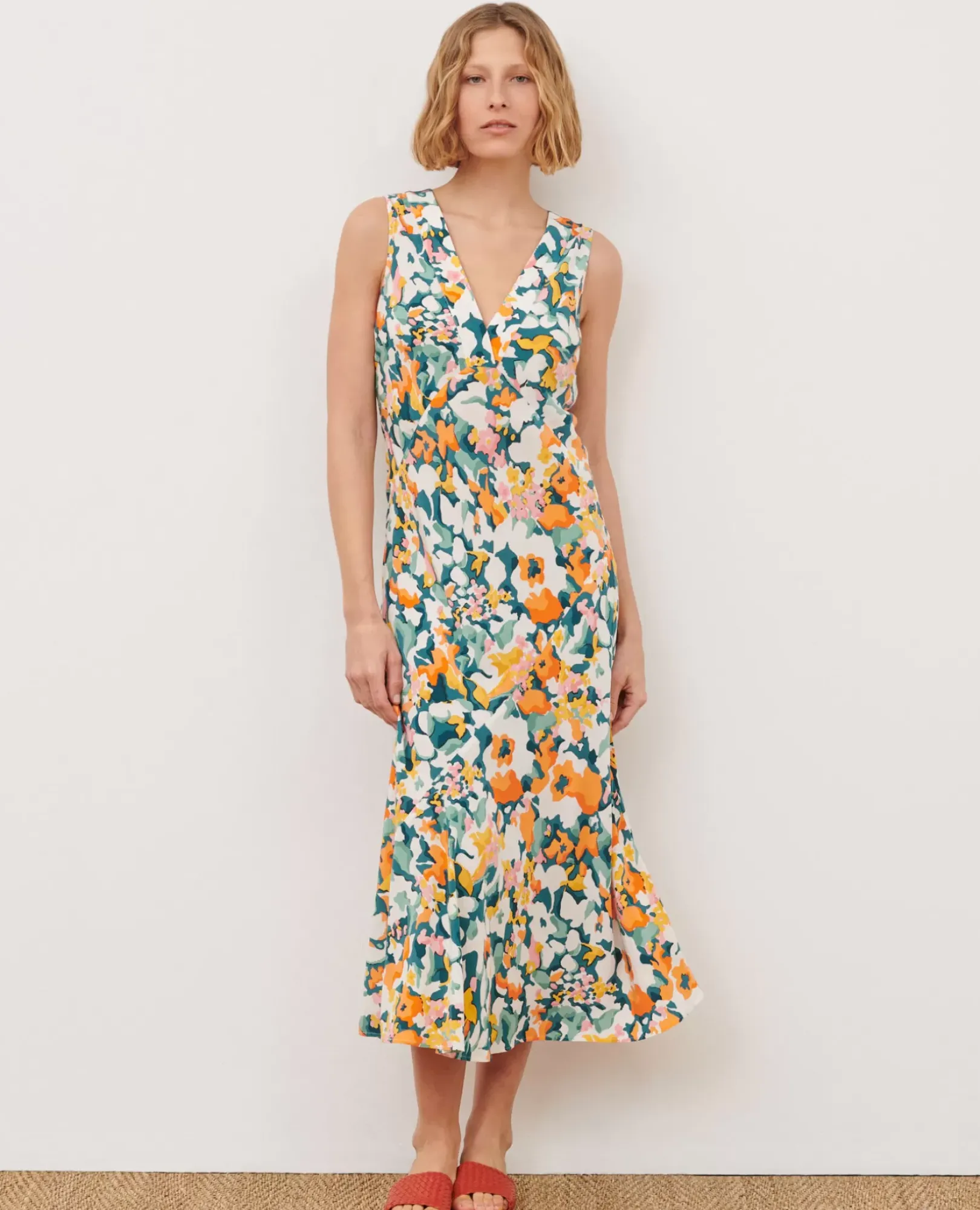 Femme Comptoir des Cotonniers Robe Longue Fluide
