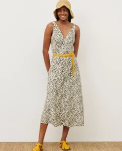 Femme Comptoir des Cotonniers Robe Longue Imprimee