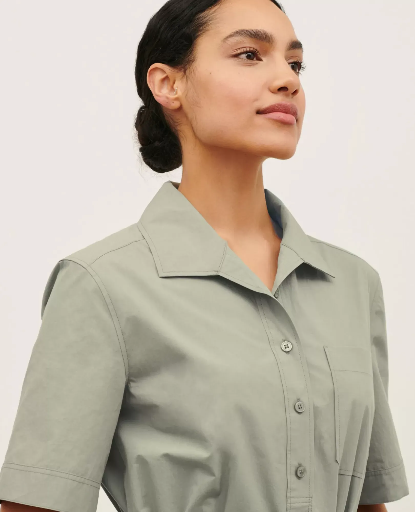Femme Comptoir des Cotonniers Robe Midi En Coton