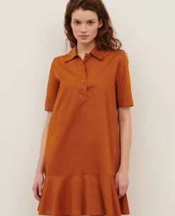Femme Comptoir des Cotonniers Robe Polo En Coton