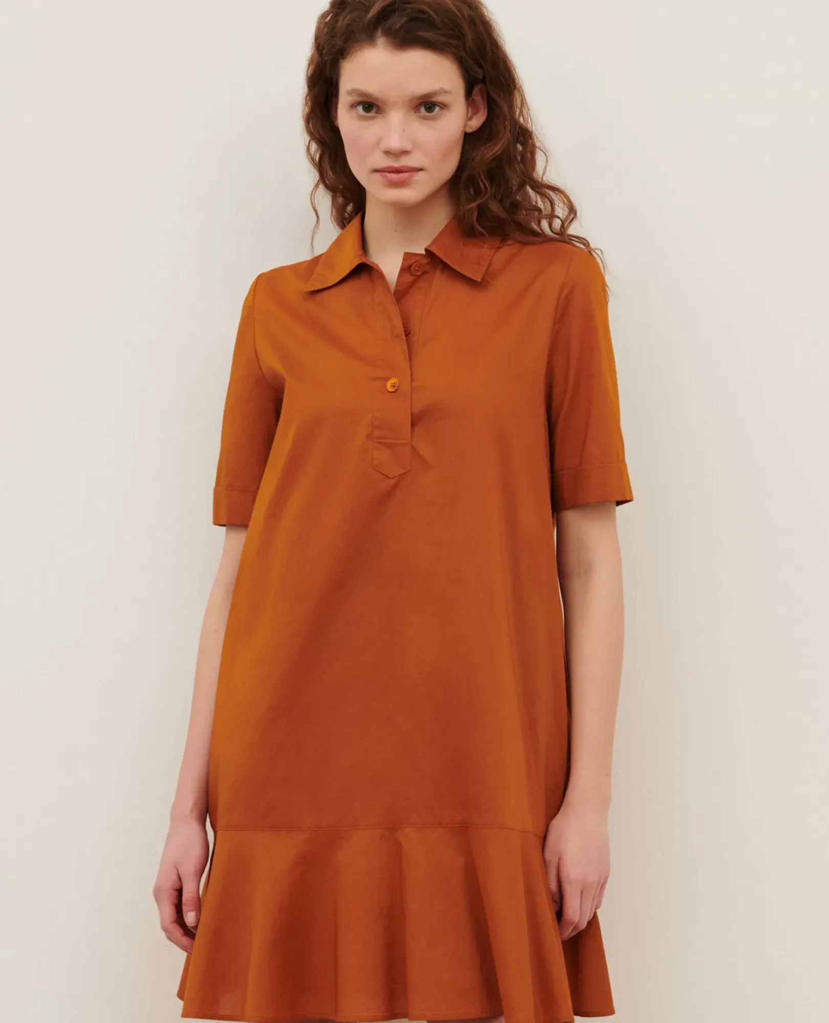 Femme Comptoir des Cotonniers Robe Polo En Coton