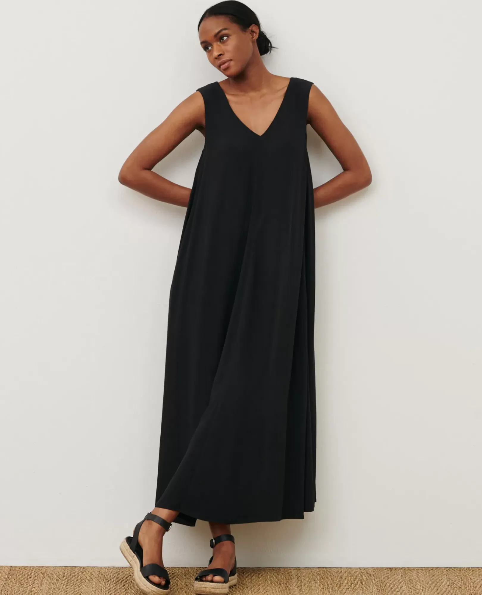 Femme Comptoir des Cotonniers Robe Trapeze Fluide