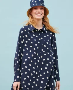 Femme Comptoir des Cotonniers Robe-Chemise Fluide