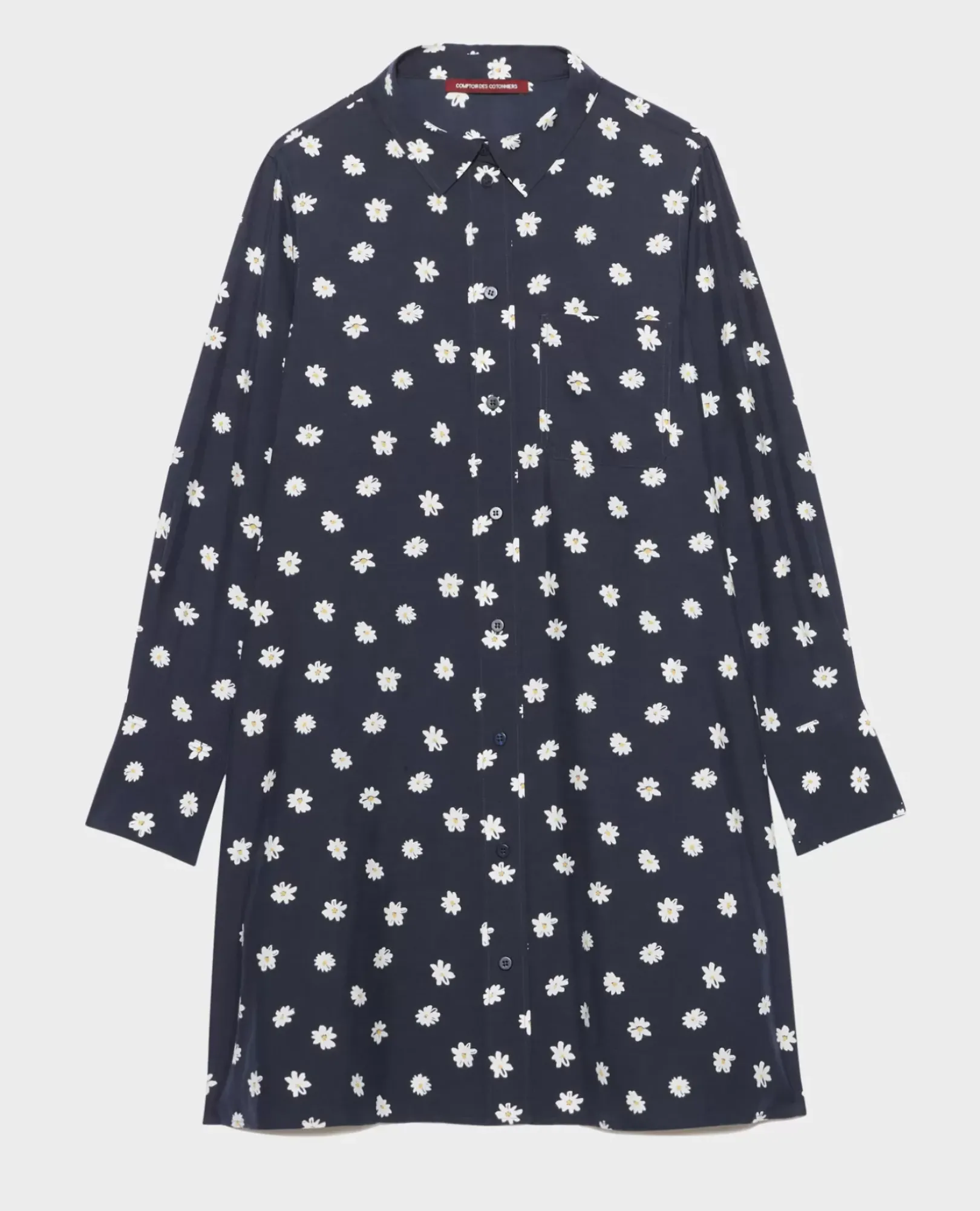 Femme Comptoir des Cotonniers Robe-Chemise Fluide