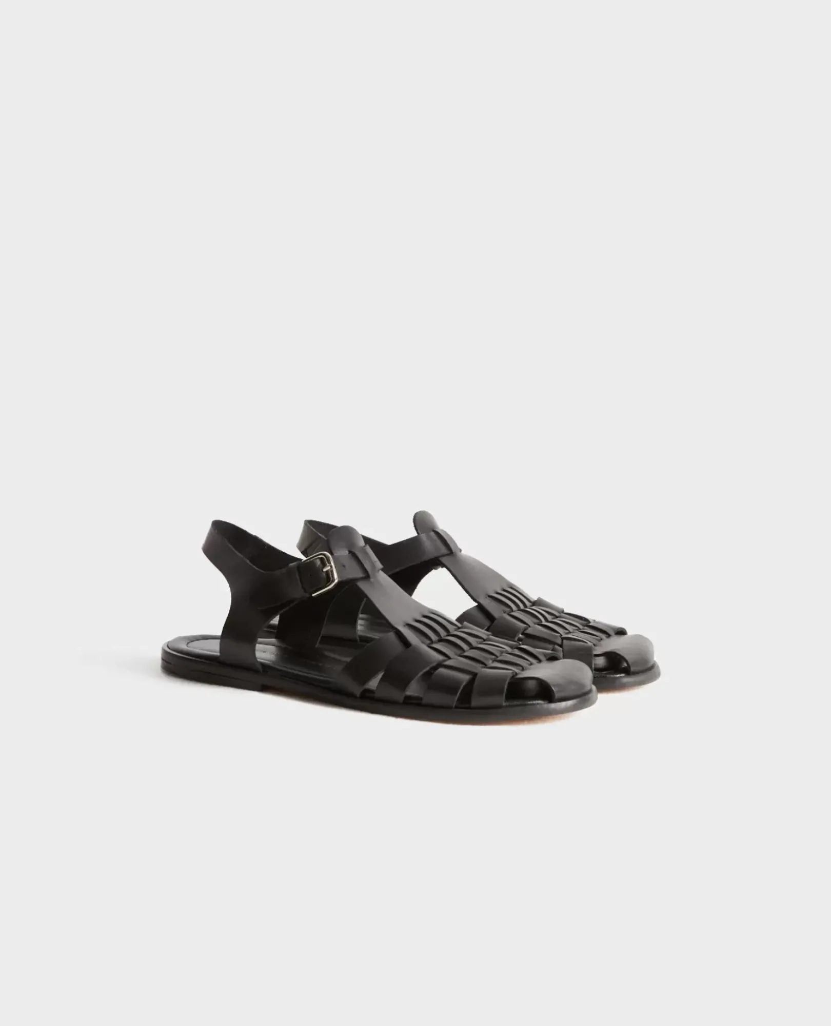 Femme Comptoir des Cotonniers Sandales Tressees En Cuir