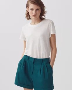 Femme Comptoir des Cotonniers Short En Coton