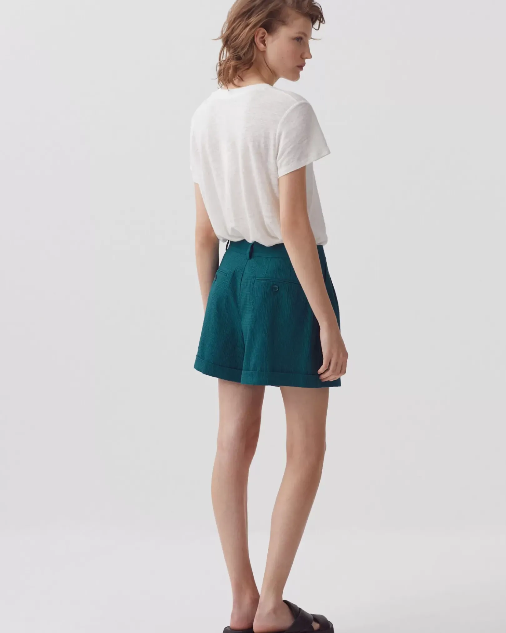Femme Comptoir des Cotonniers Short En Coton