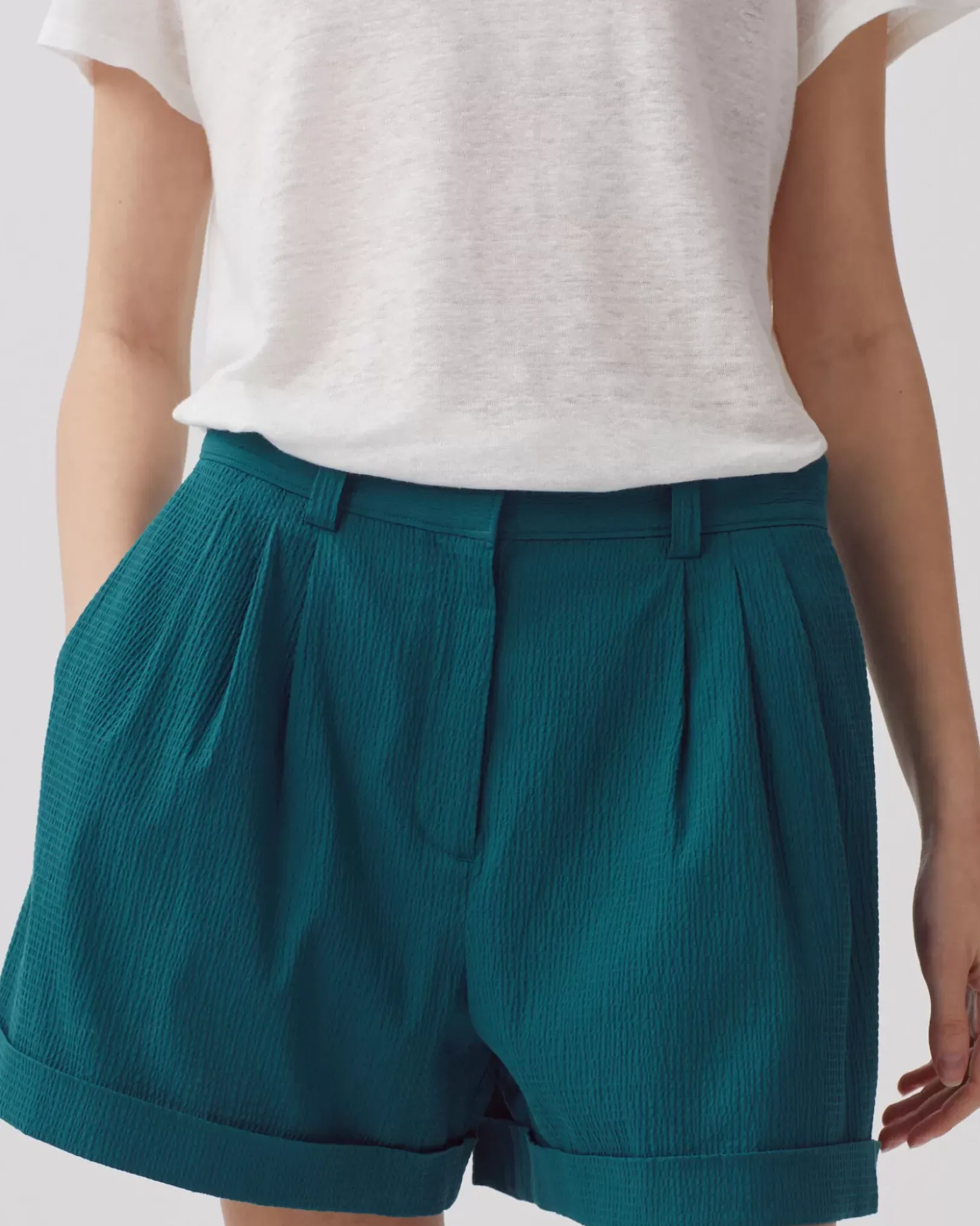 Femme Comptoir des Cotonniers Short En Coton