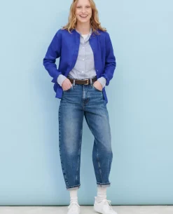 Femme Comptoir des Cotonniers Sydonie - Balloon - Jean 7/8E En Coton