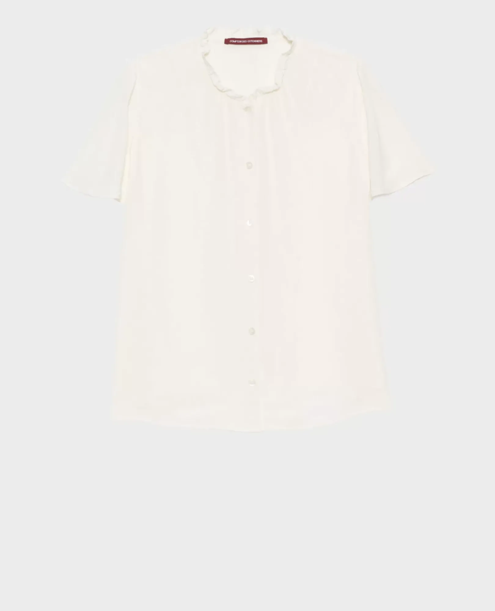 Femme Comptoir des Cotonniers Top A Manches Courtes