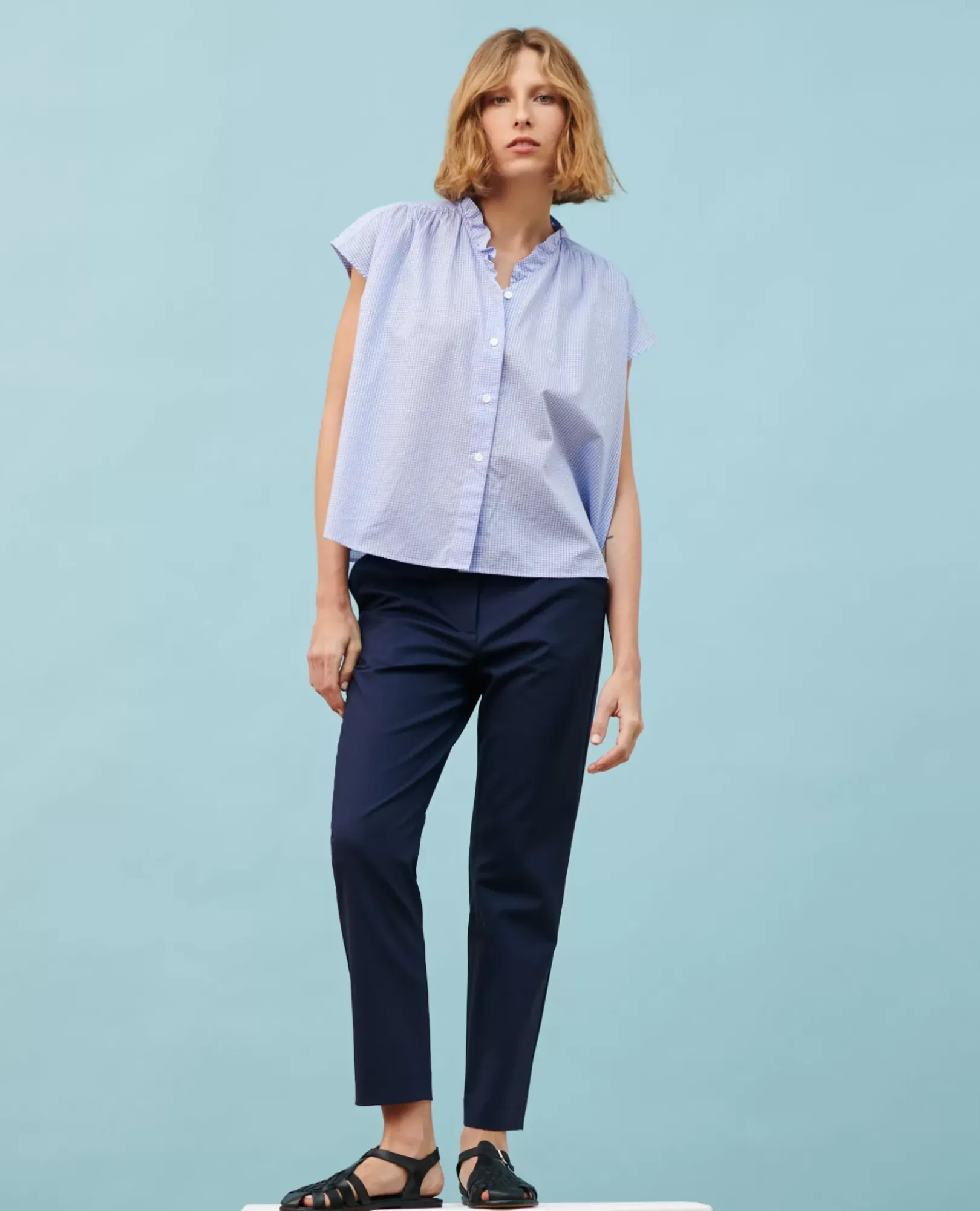 Femme Comptoir des Cotonniers Top De Coton