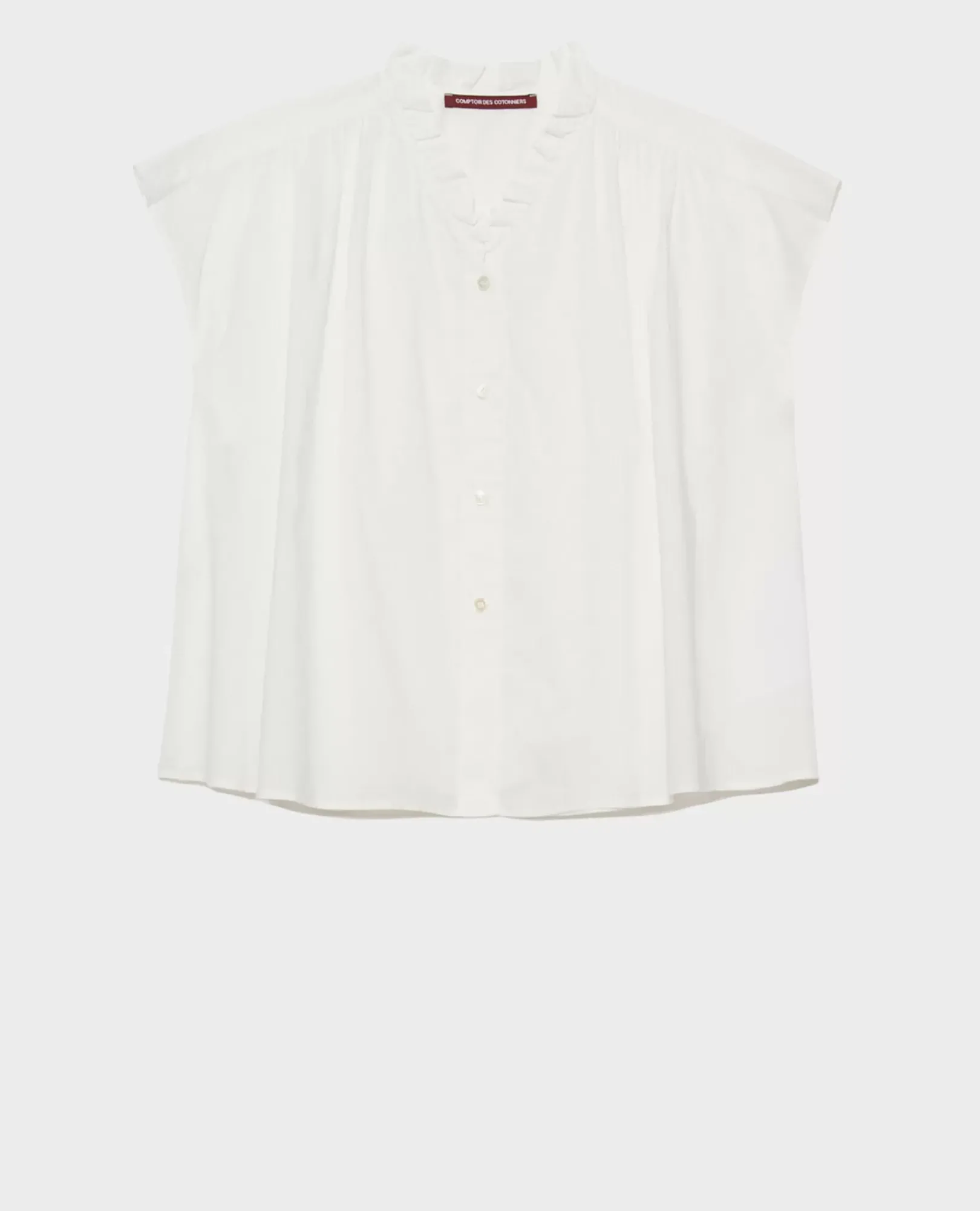 Femme Comptoir des Cotonniers Top En Voile De Coton