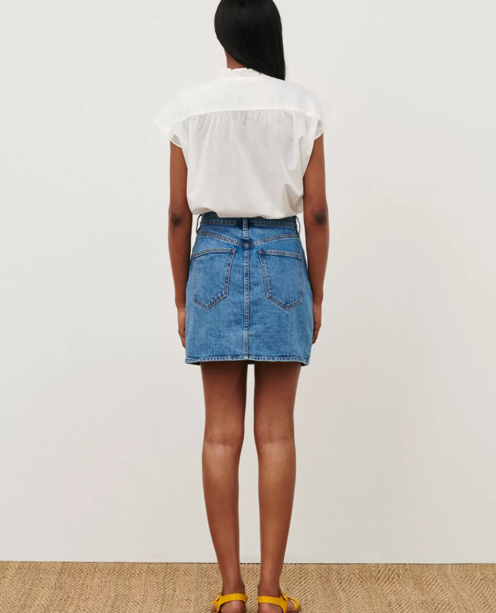 Femme Comptoir des Cotonniers Top En Voile De Coton