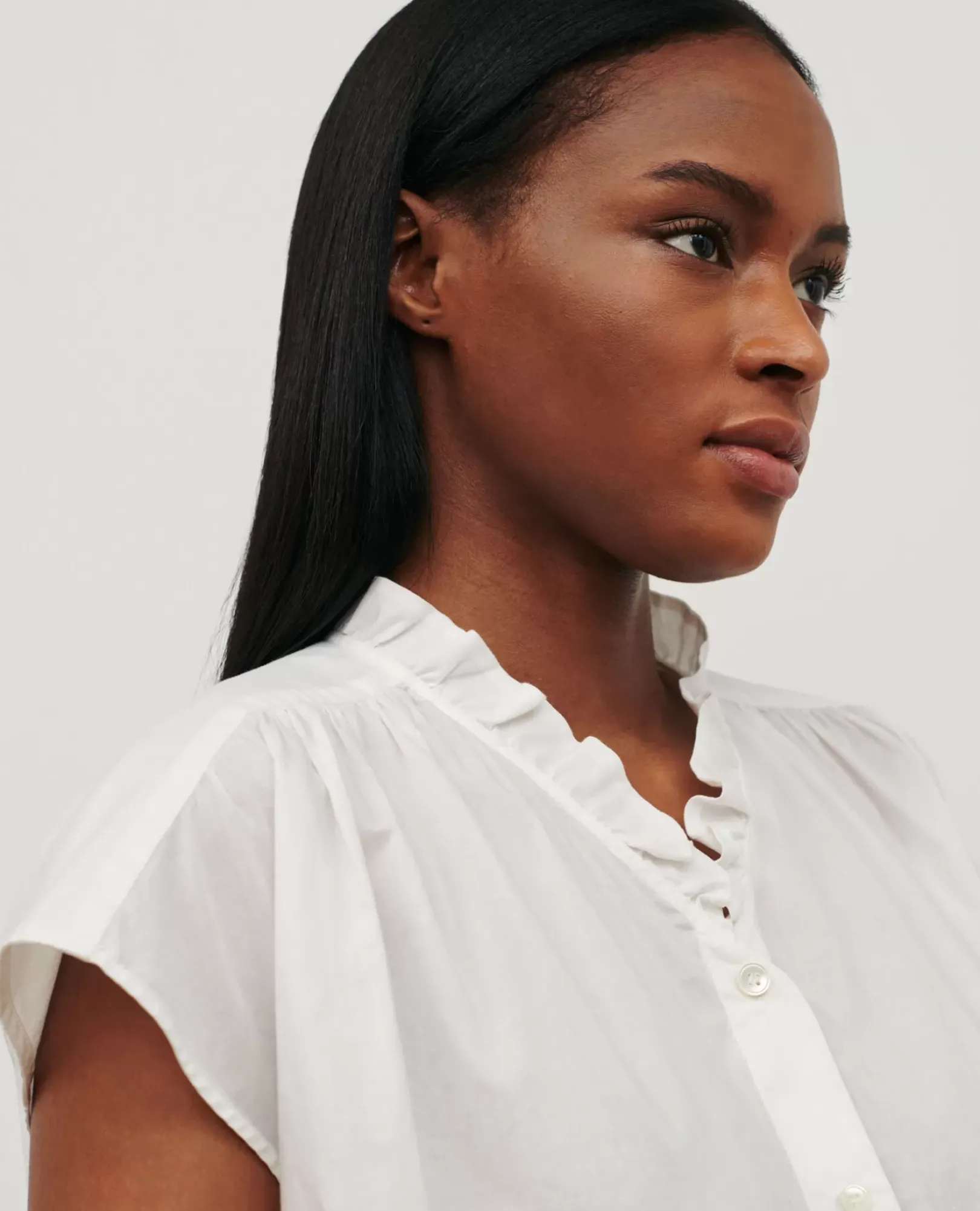 Femme Comptoir des Cotonniers Top En Voile De Coton