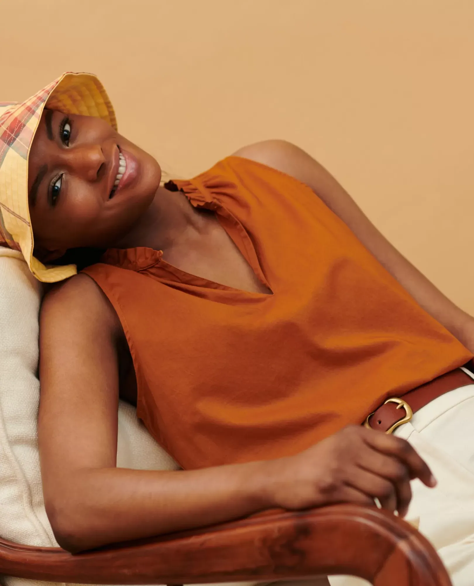 Femme Comptoir des Cotonniers Top En Voile De Coton