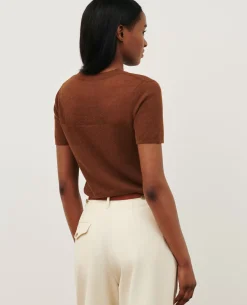 Femme Comptoir des Cotonniers Top Manches Courtes