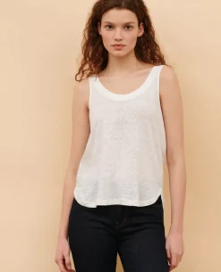 Femme Comptoir des Cotonniers T-Shirt En Lin