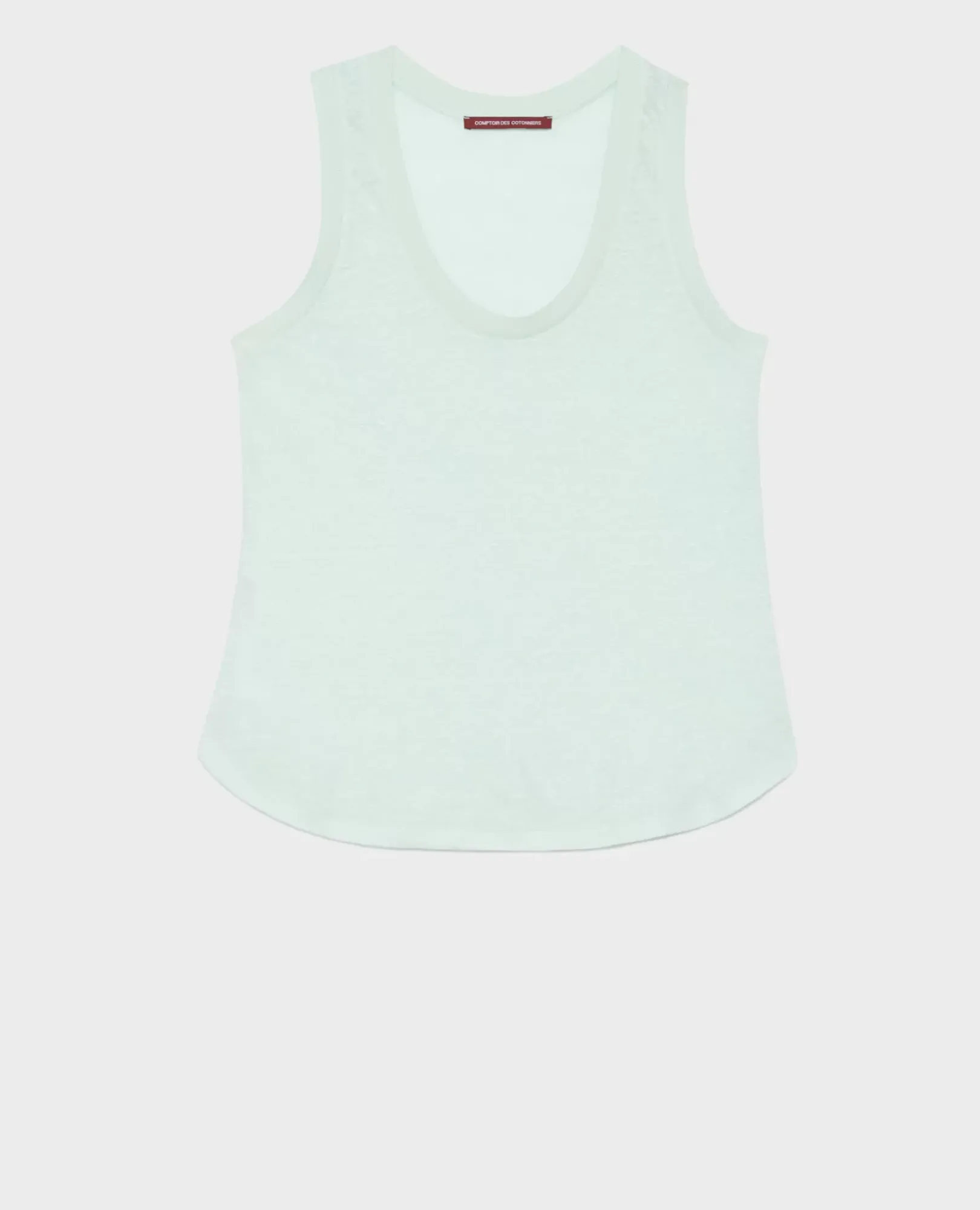 Femme Comptoir des Cotonniers T-Shirt Sans Manches En Lin