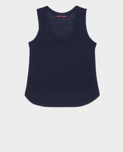 Femme Comptoir des Cotonniers T-Shirt Sans Manches En Lin