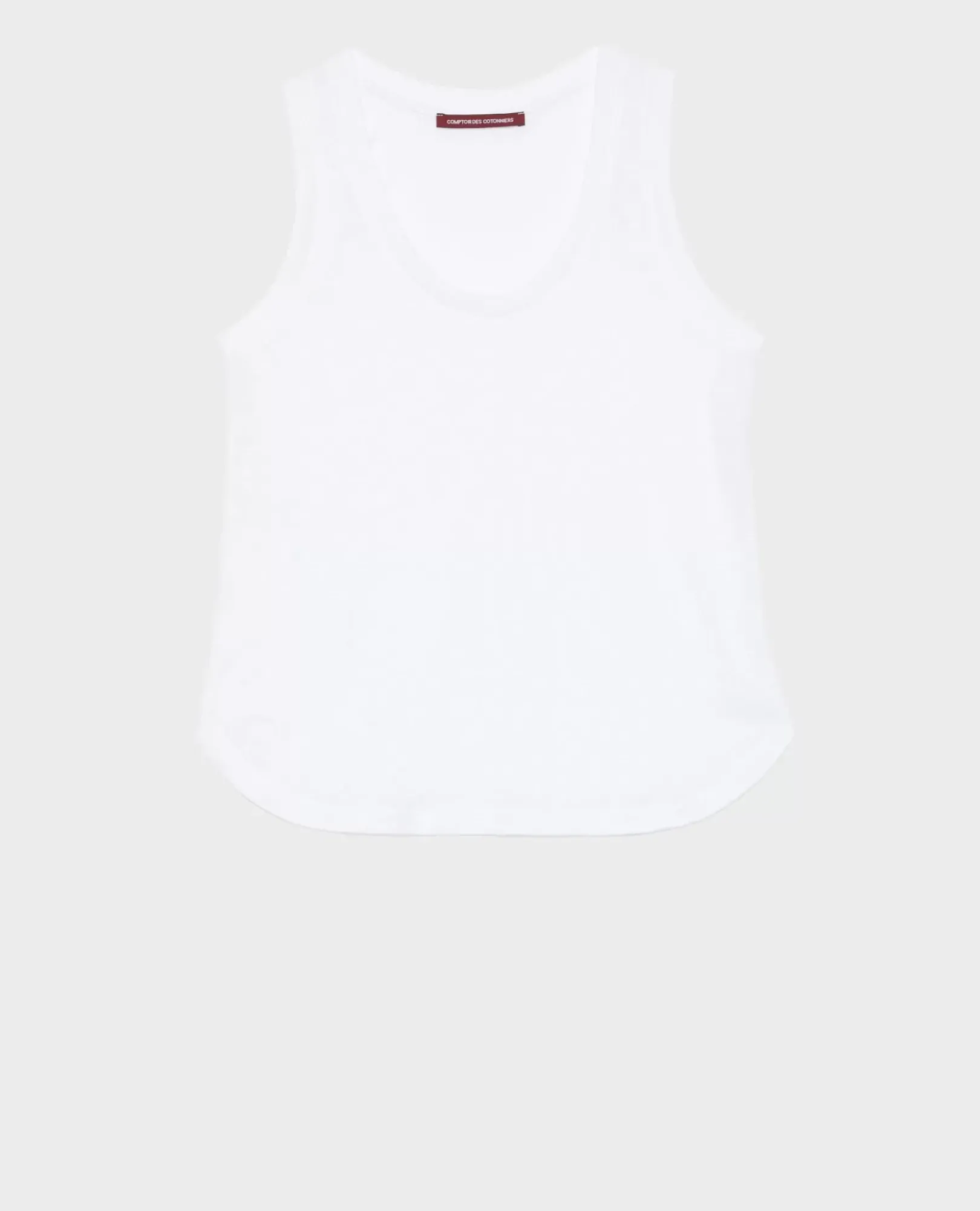 Femme Comptoir des Cotonniers T-Shirt Sans Manches En Lin