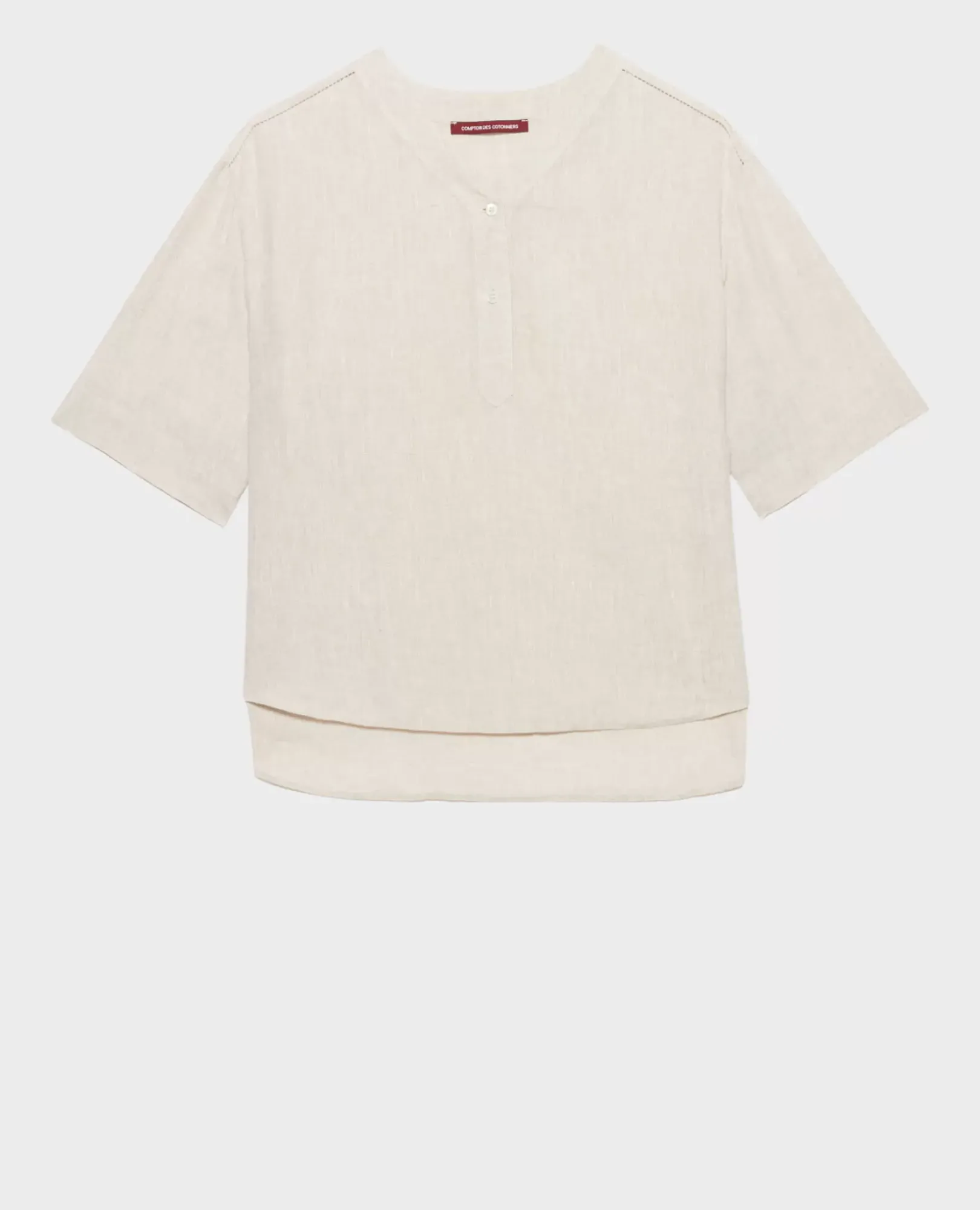 Femme Comptoir des Cotonniers Tunique Ample En Lin