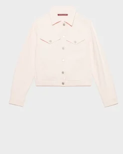 Femme Comptoir des Cotonniers Veste Courte En Jean