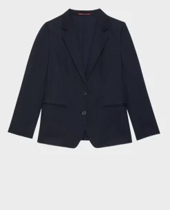 Femme Comptoir des Cotonniers Veste De Blazer En Lin Melange