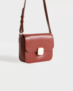 Femme Comptoir des Cotonniers Vic - Sac Boite En Cuir