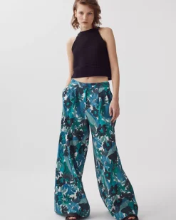 Femme Comptoir des Cotonniers Yvonne - Pantalon Ample En Coton