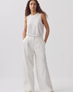 Femme Comptoir des Cotonniers Yvonne - Pantalon Ample En Coton