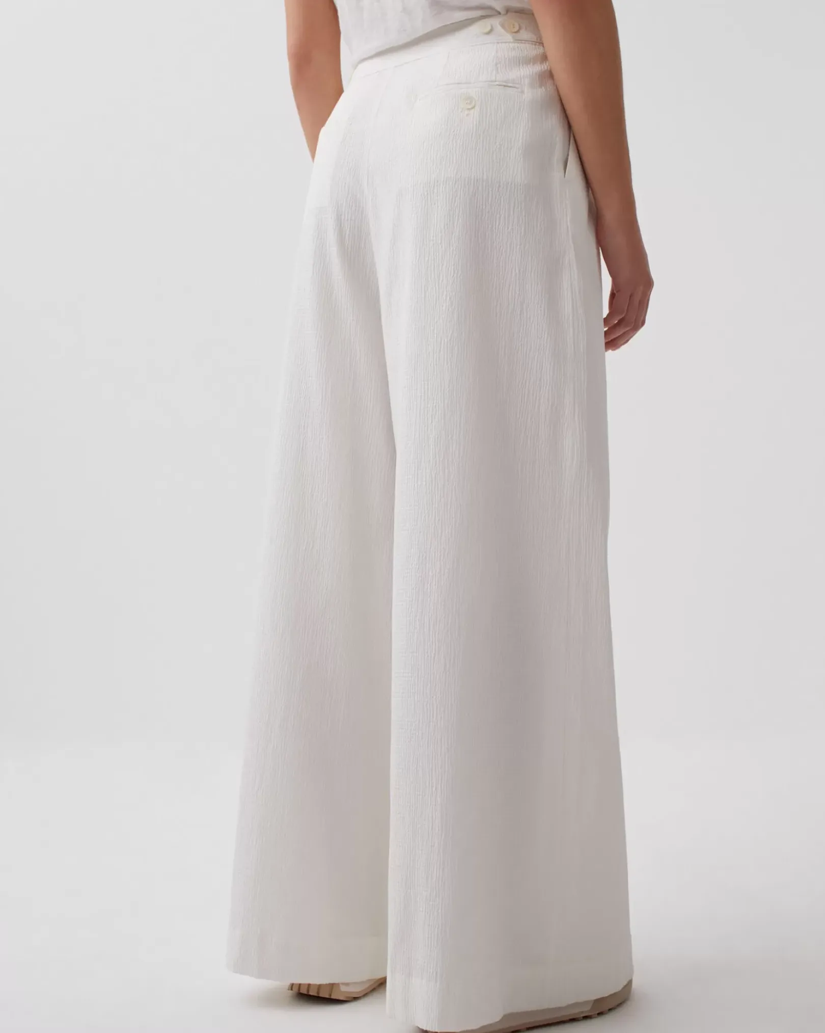 Femme Comptoir des Cotonniers Yvonne - Pantalon Ample En Coton