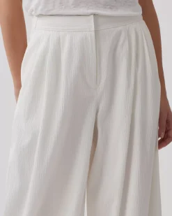Femme Comptoir des Cotonniers Yvonne - Pantalon Ample En Coton