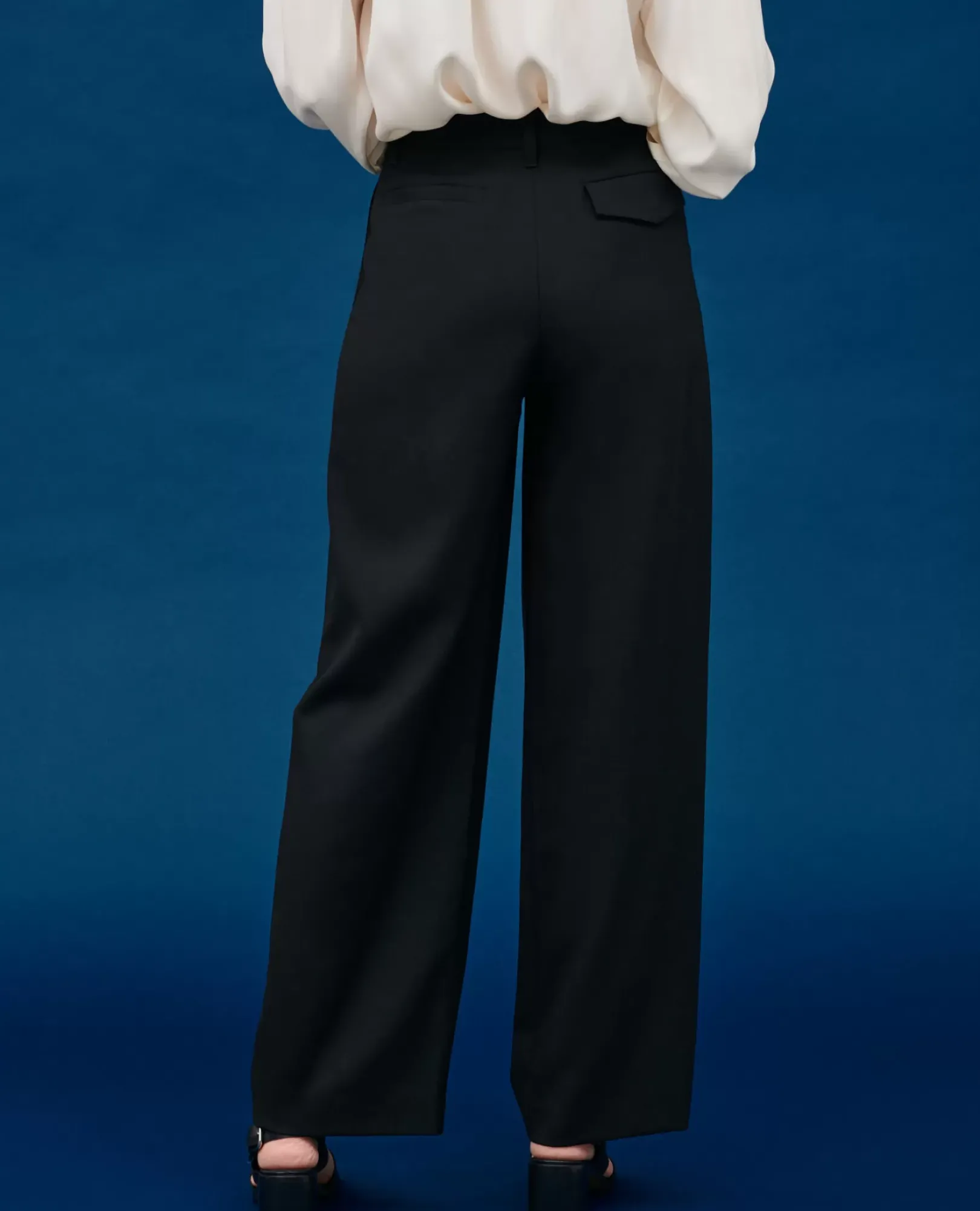 Femme Comptoir des Cotonniers Yvonne - Pantalon En Laine